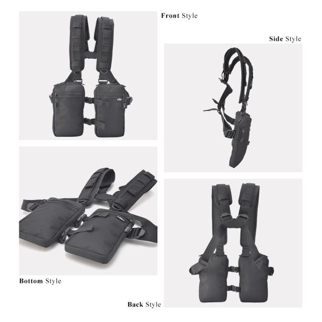 Rename CORDURA ベスト型 ボディショルダーバッグ