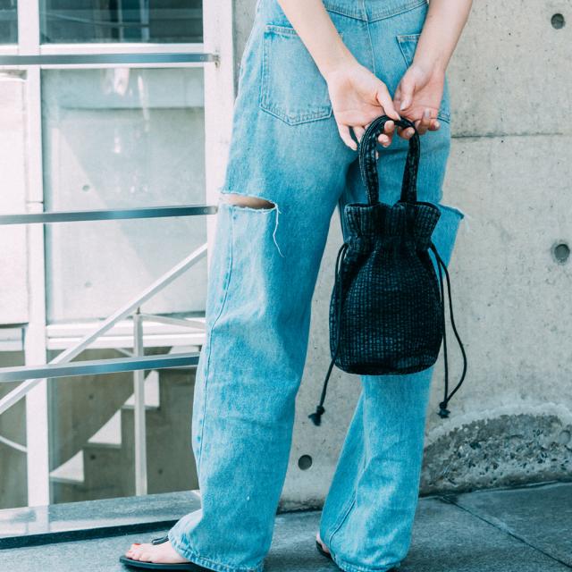 Rename ヌビ ミニ巾着バッグ