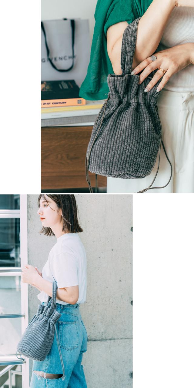 Rename ヌビ ミニ巾着バッグ