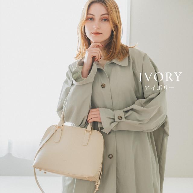 Rename ラウンドファスナー 2way ハンドバッグ