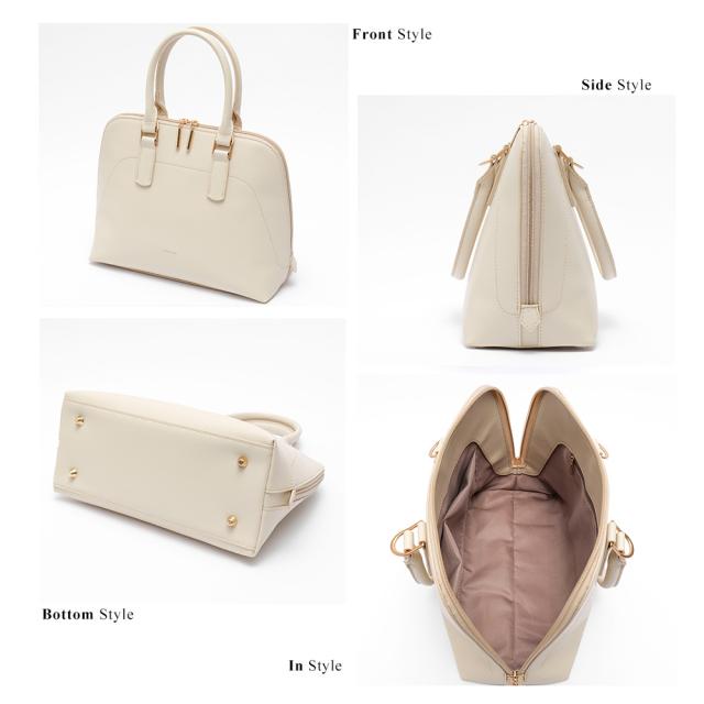 Rename ラウンドファスナー 2way ハンドバッグ