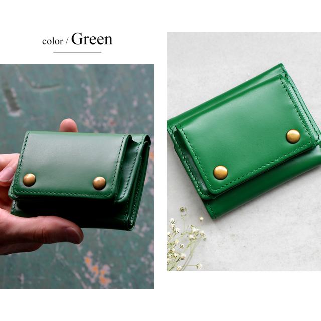 Rename 本革 3折ミニ財布