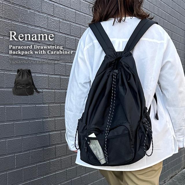 mika×DEVICE ナイロン バックパック 