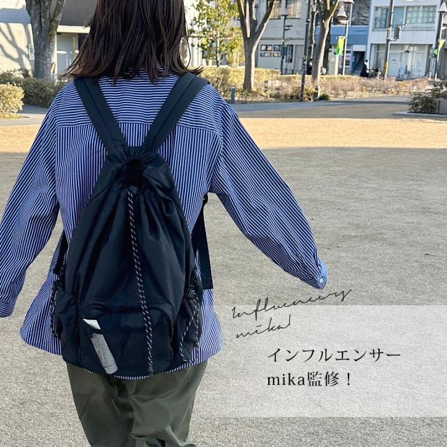 mika×DEVICE ナイロン バックパック 