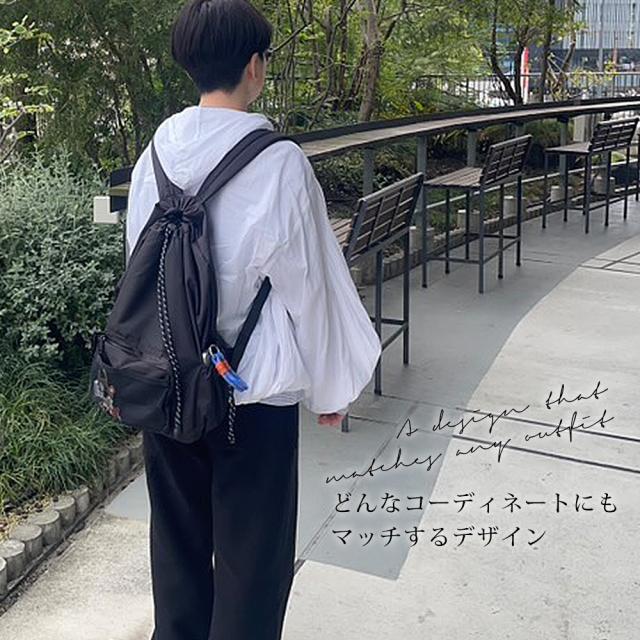 mika×DEVICE ナイロン バックパック 