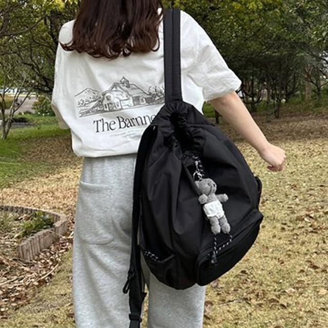 mika×DEVICE ナイロン バックパック 