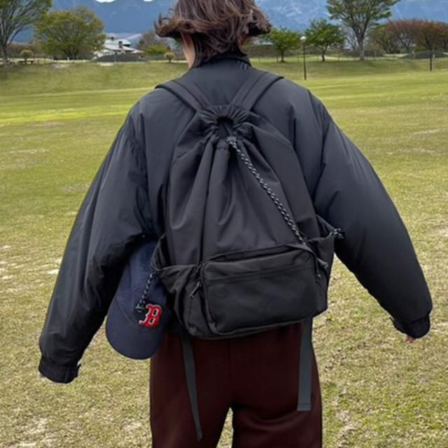 mika×DEVICE ナイロン バックパック 