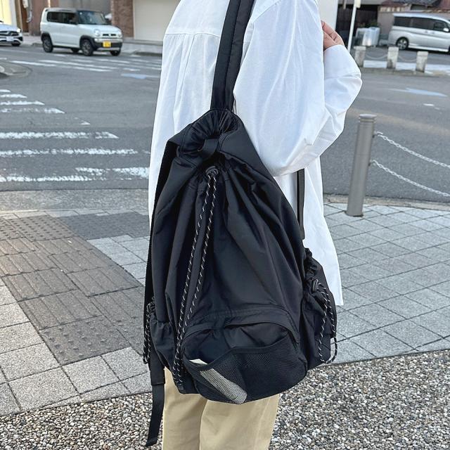 mika×DEVICE ナイロン バックパック 