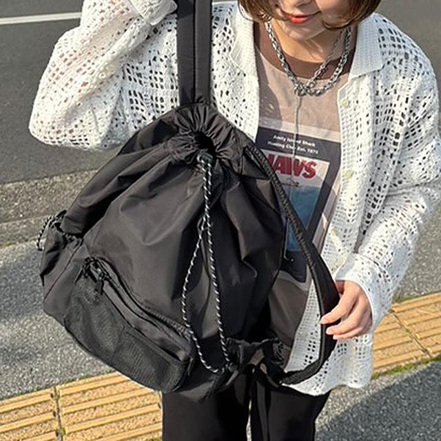 mika×DEVICE ナイロン バックパック 