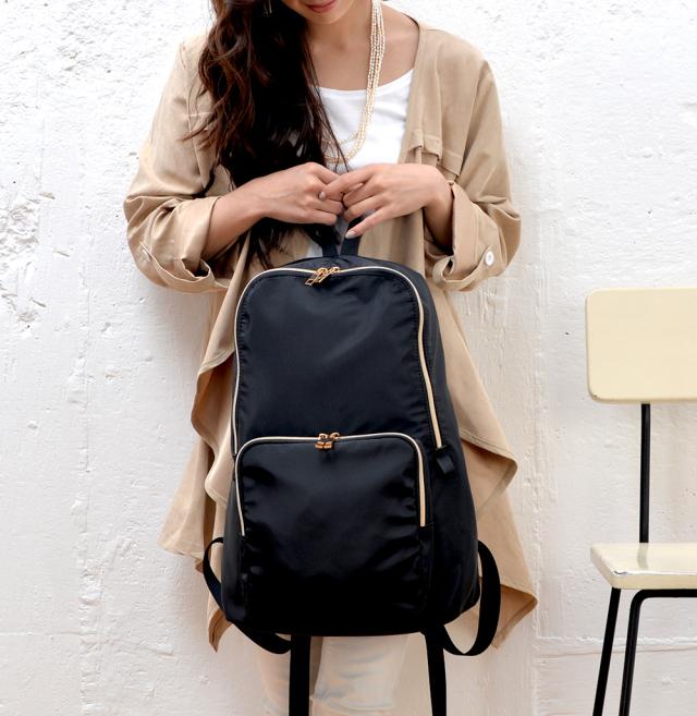 Rename ゴールドファスナーデイバッグ