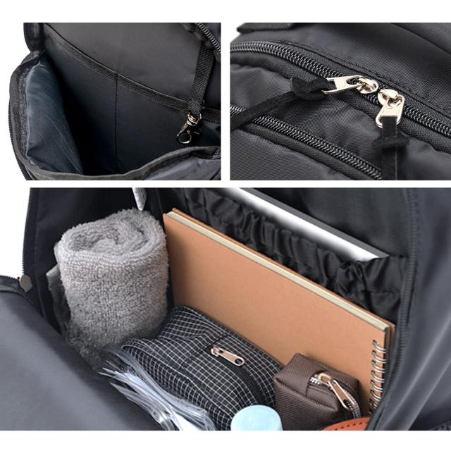 Rename ナイロン ダブルジップバックパック