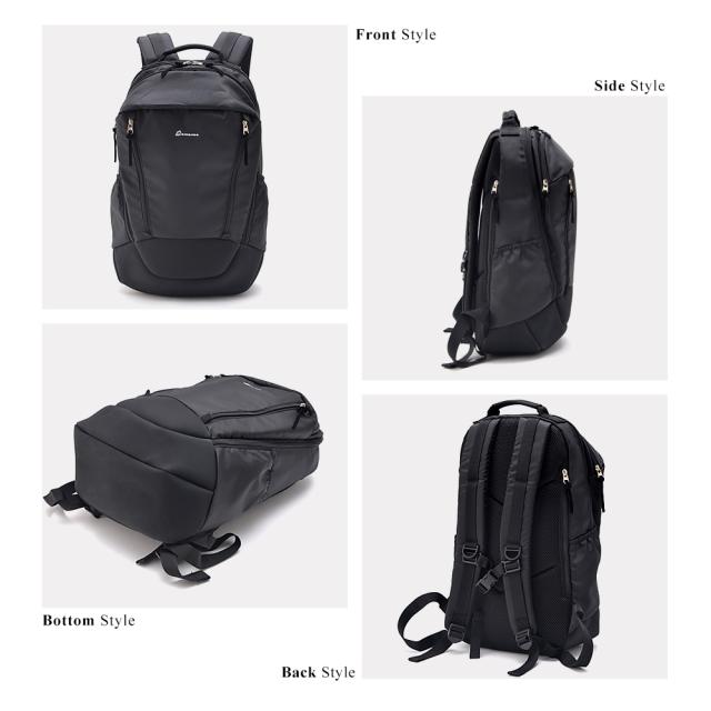 Rename ナイロン ダブルジップバックパック