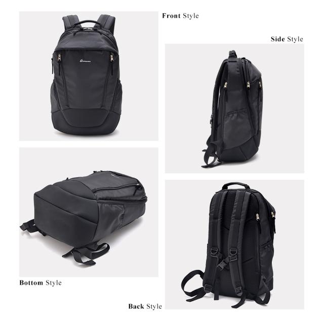 Rename ナイロン ダブルジップバックパック