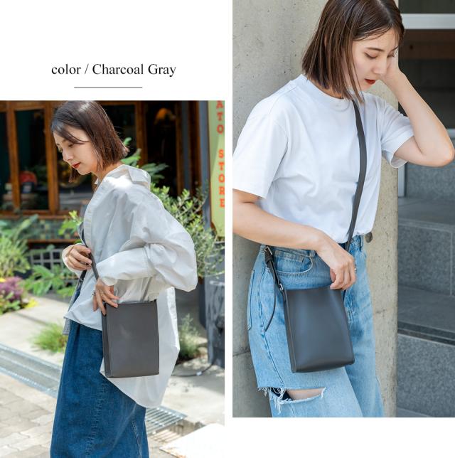 Rename 合皮 コンパクト ショルダーバッグ  