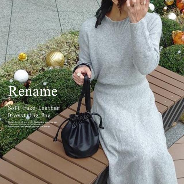 Rename リングジップ ボディショルダーバッグ