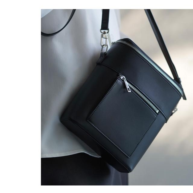 Rename ZIP デザイン 2way トート ショルダーバッグ