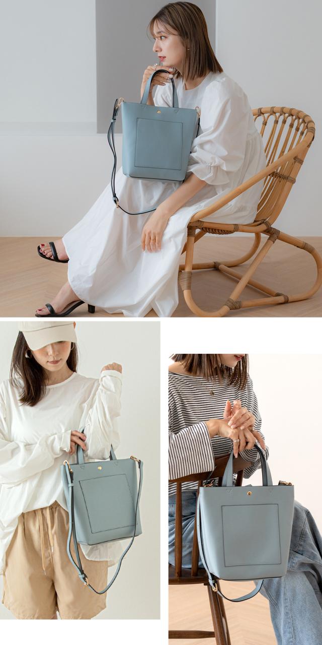 Rename 2way ミニ トート ショルダーバッグ 