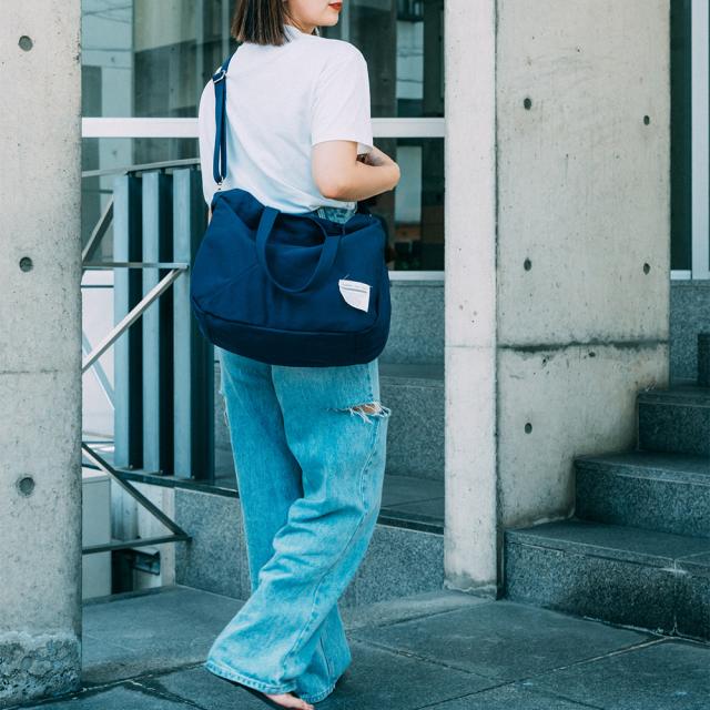 Rename  オリジナルタグ キャンバス 2WAYショルダーバッグ