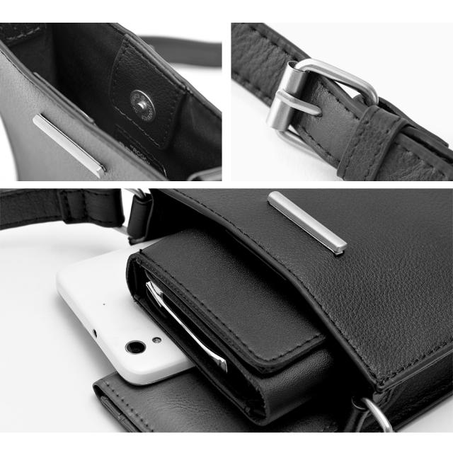 Rename 本革 スクエア ショルダーバッグ 