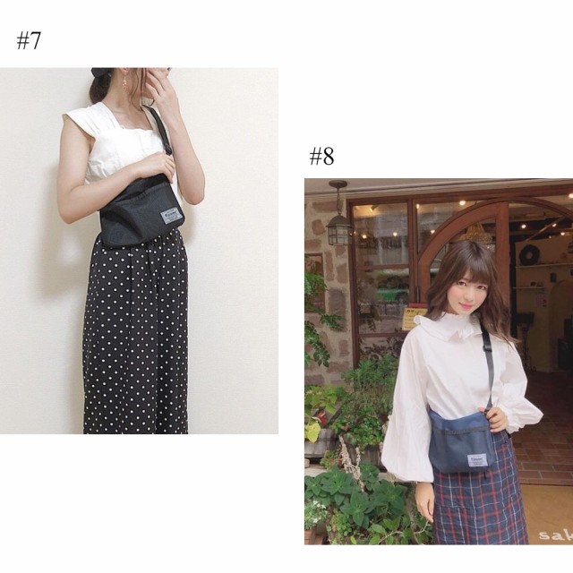 Rename メッシュポケットナイロンサコッシュ