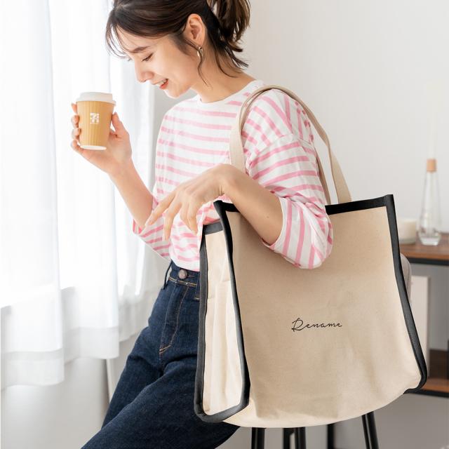 Rename 帆布 BOXトートバッグ
