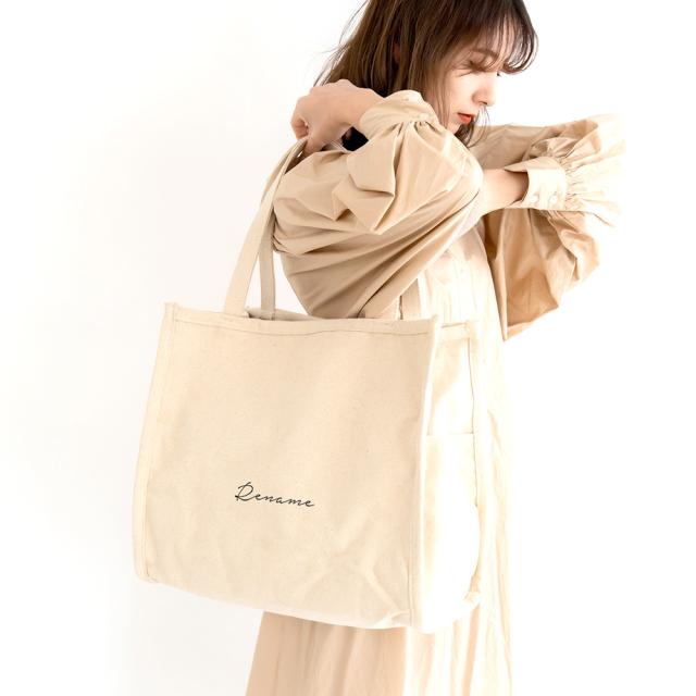 Rename 帆布 BOXトートバッグ