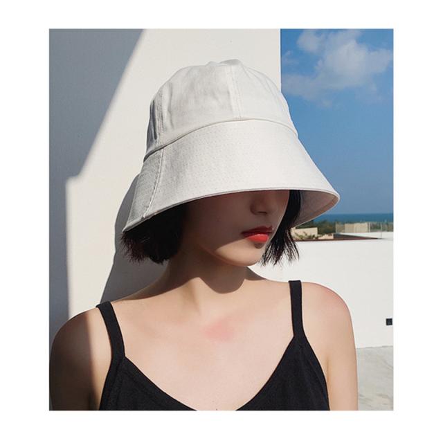 シンプルバケツハット