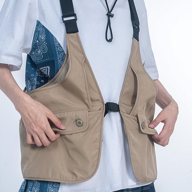 ルーズミリタリー アウトドア フィッシングベスト