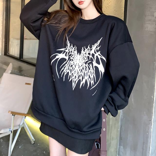 オーバーサイズ アソート モチーフ スウェット トレーナー