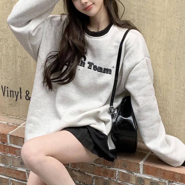 オーバーサイズ アソート モチーフ スウェット トレーナー