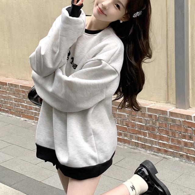 オーバーサイズ アソート モチーフ スウェット トレーナー