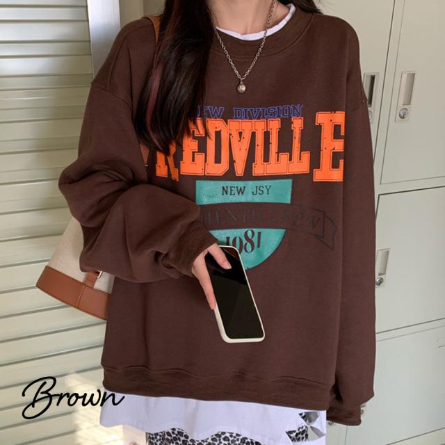 REDVILLEビッグシルエットトレーナー  