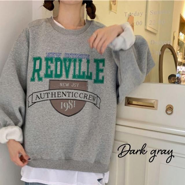 REDVILLEビッグシルエットトレーナー  