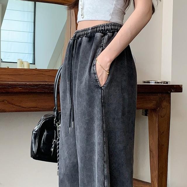 ピグメント ルーズ スウェットパンツ 