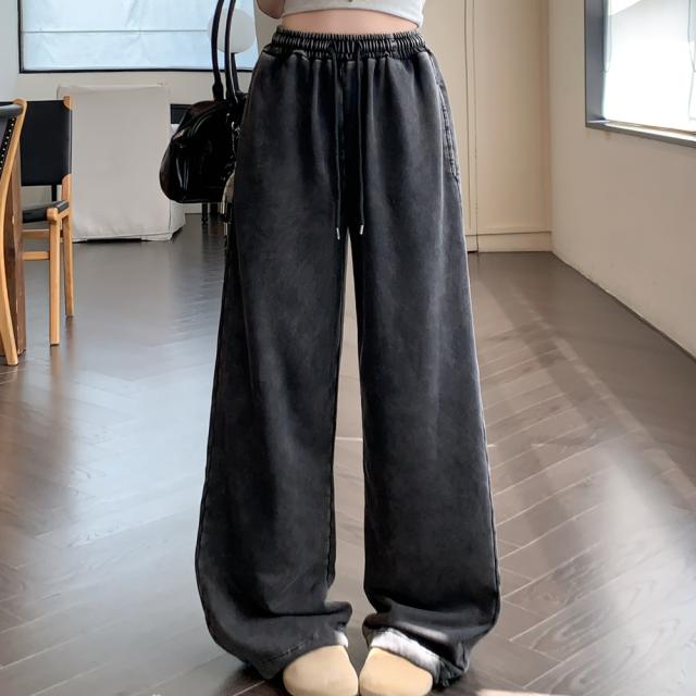 ピグメント ルーズ スウェットパンツ 