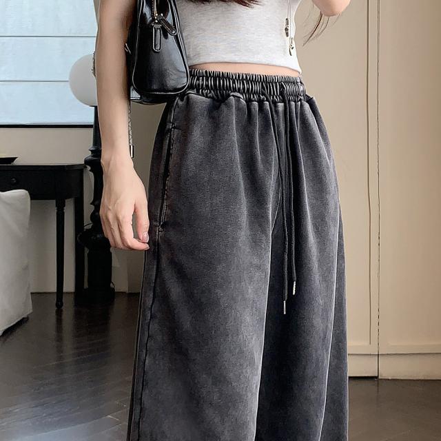 ピグメント ルーズ スウェットパンツ 