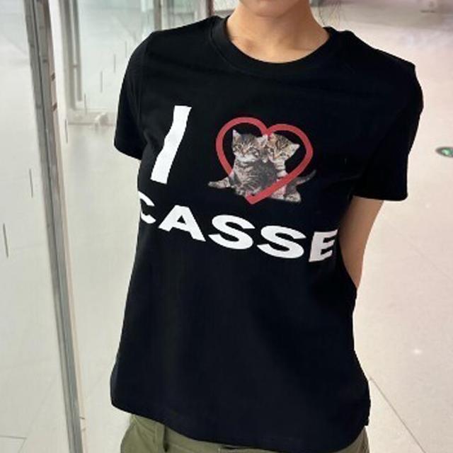 ごめんね BOYS ハート プリント Tシャツ