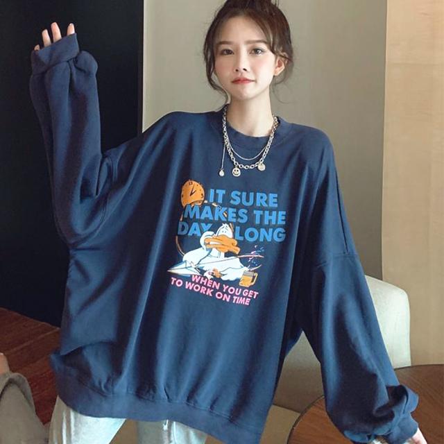 duckプリント スウェット