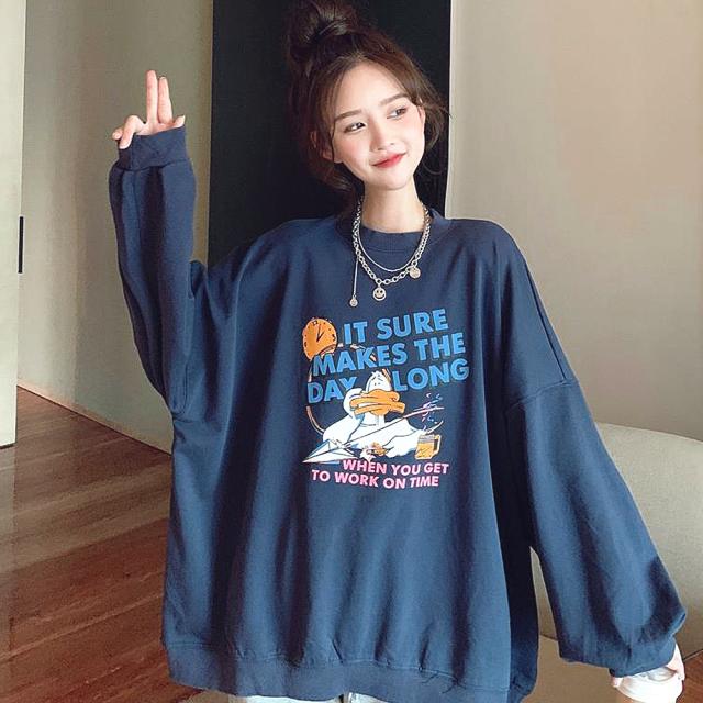 duckプリント スウェット