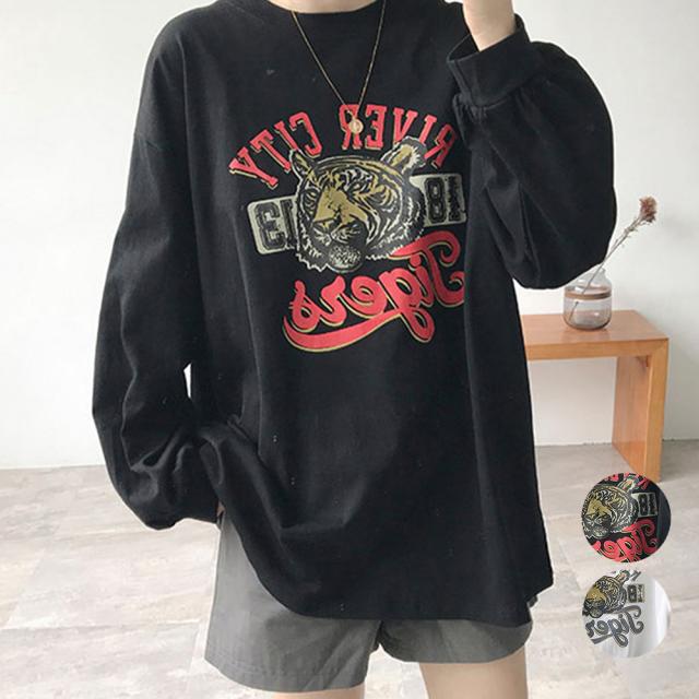 タイガープリント ロンT