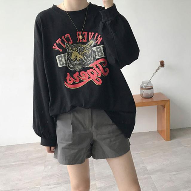 タイガープリント ロンT