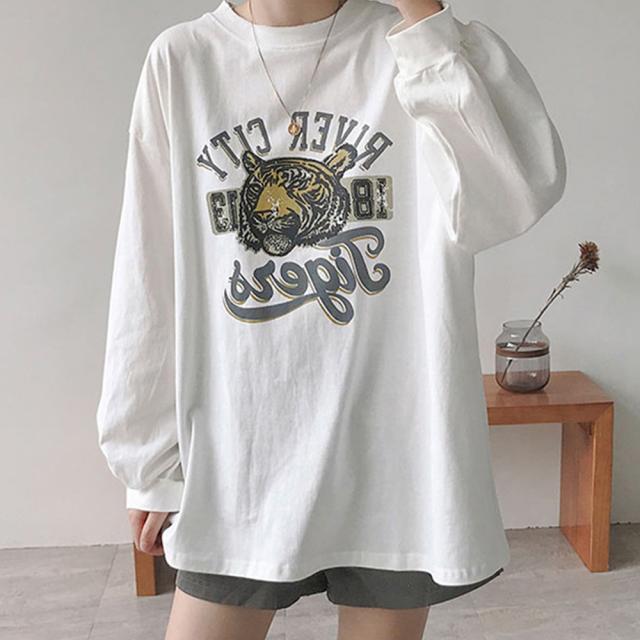 タイガープリント ロンT