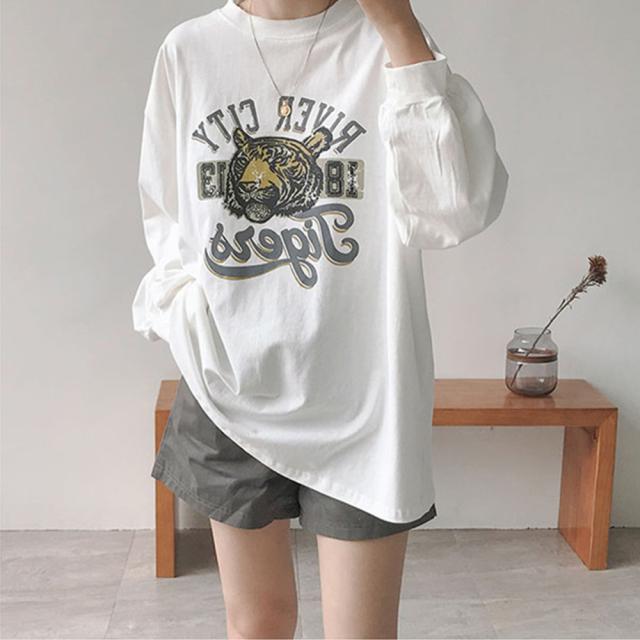 タイガープリント ロンT