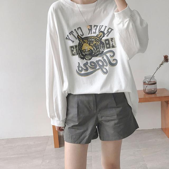 タイガープリント ロンT