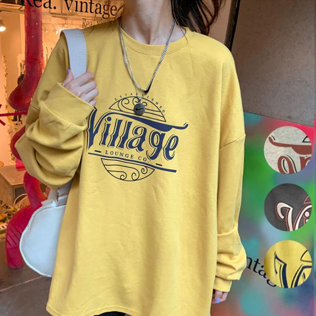 シックデザイン ルーズ スウェット