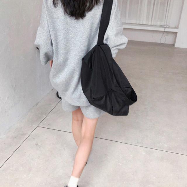 セットアップルームウェア ショートパンツ+トップス上下2点セット