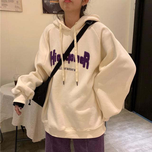 ビッグシルエット フーディー