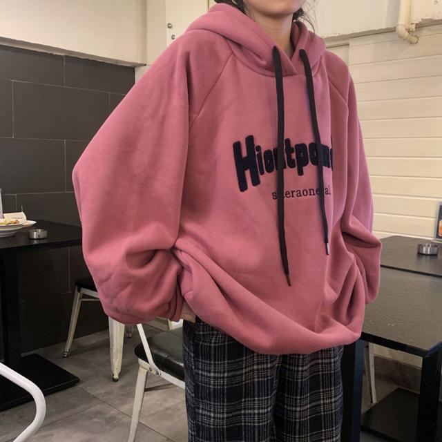ビッグシルエット フーディー