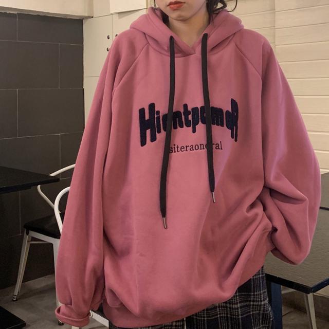 ビッグシルエット フーディー