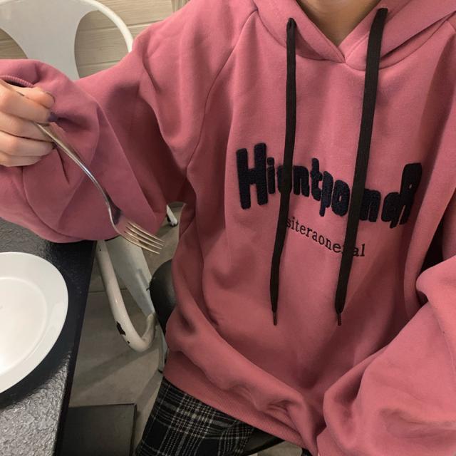 ビッグシルエット フーディー